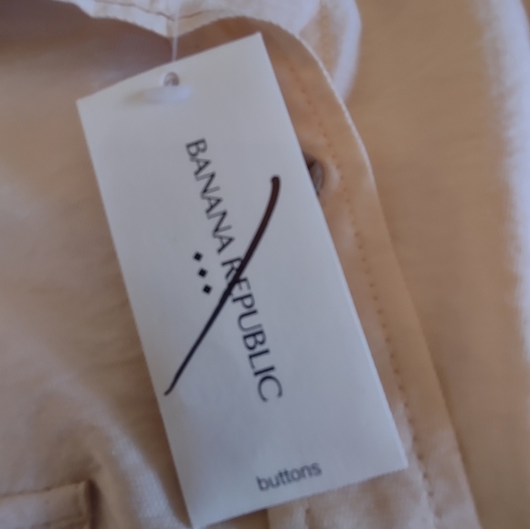 BANANA REPUBLIC, NWOT, Large, Tan - Picture 9 of 9